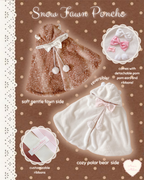Snow Fawn Poncho (Pre-Orders)