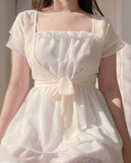 Petal Veil Top