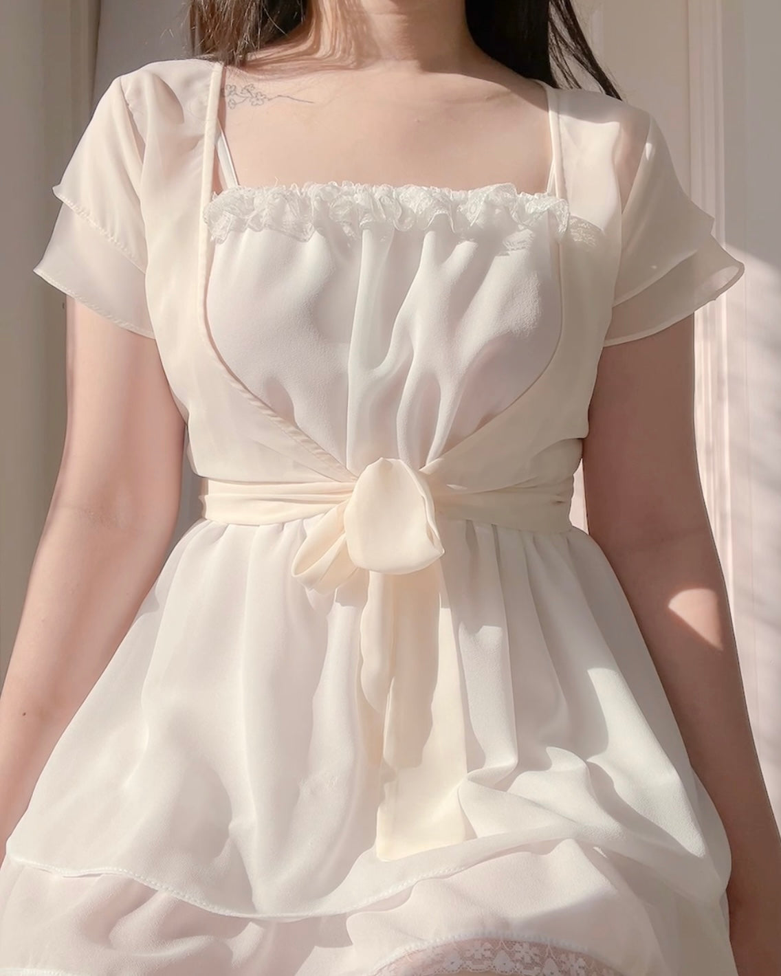 Petal Veil Top