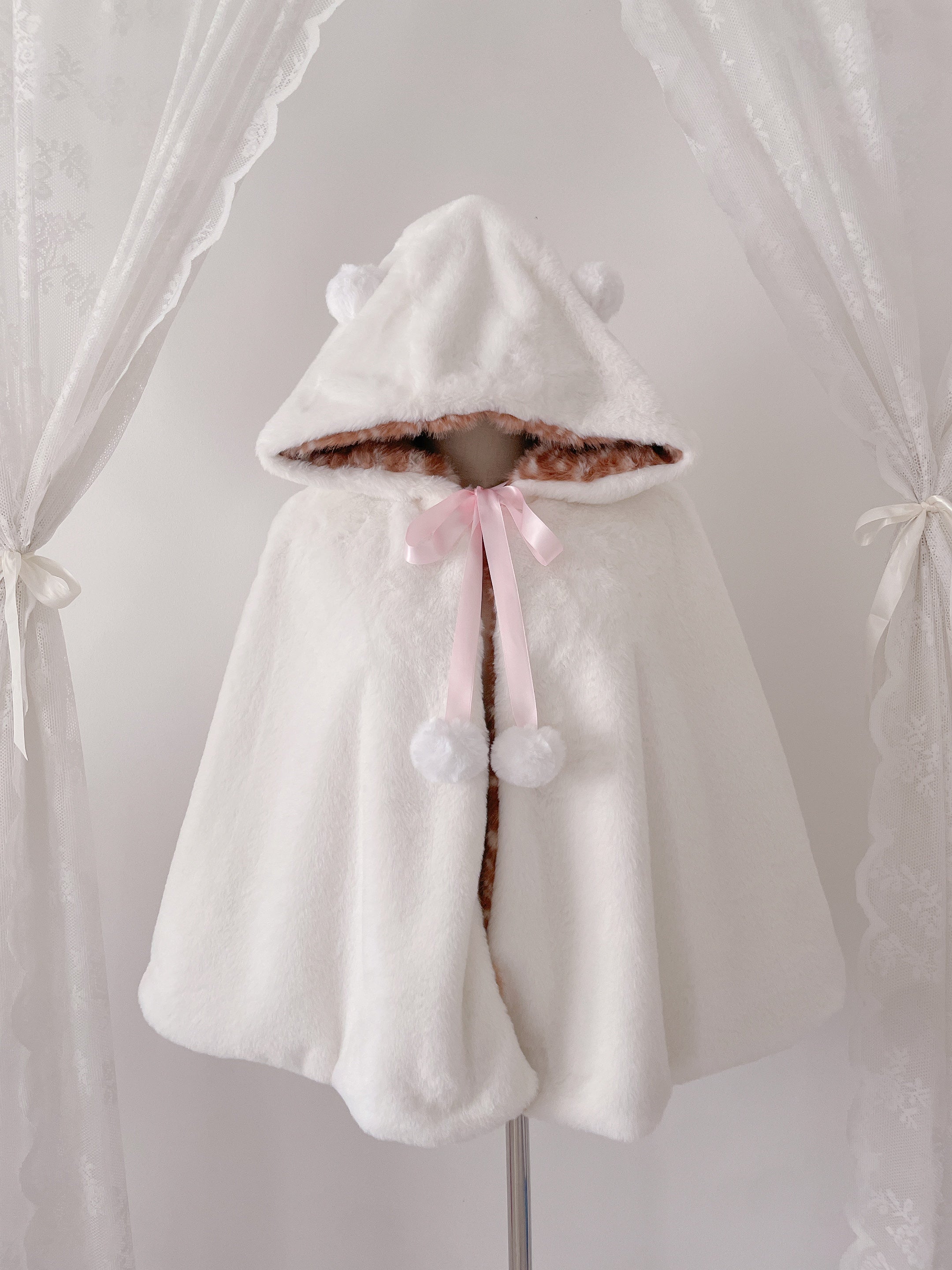 Snow Fawn Poncho (Pre-Orders)
