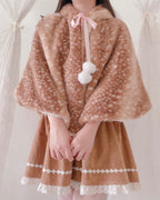 Snow Fawn Poncho (Pre-Orders)