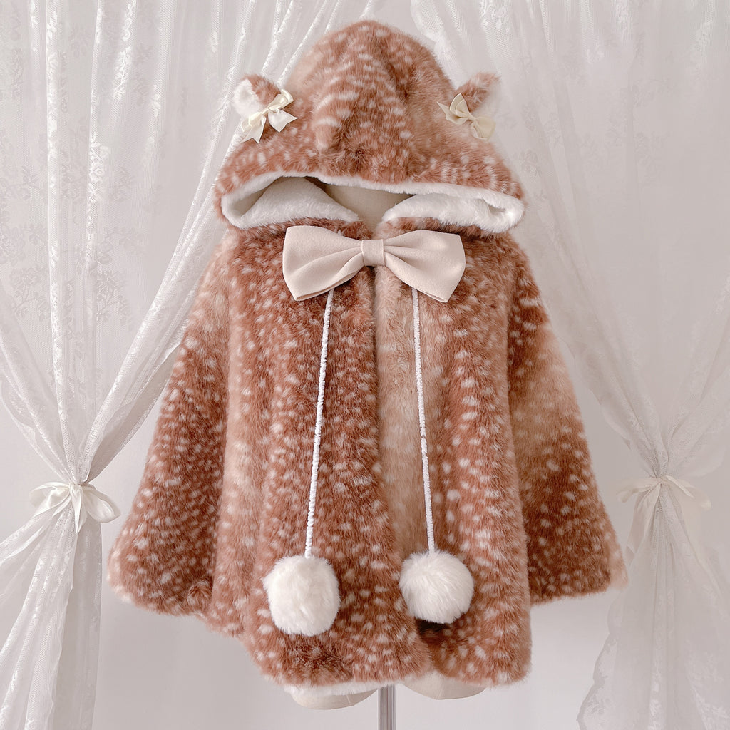 Snow Fawn Poncho (Pre-Orders)