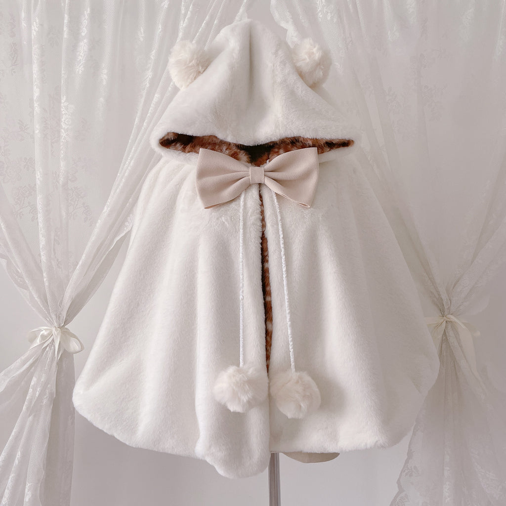 Snow Fawn Poncho (Pre-Orders)