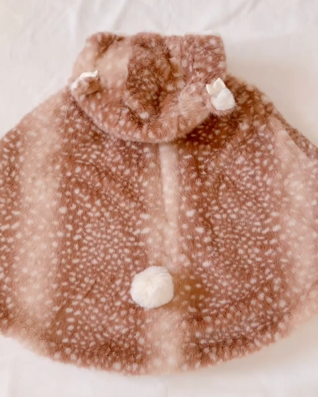 Snow Fawn Poncho (Pre-Orders)