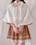 Snow Fawn Poncho (Pre-Orders)